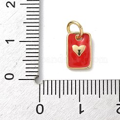 Латунь эмаль подвески&nbsp;KK-B155-15G-03