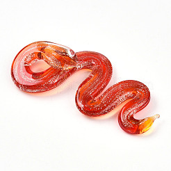 Handgefertigte Goldsand Murano große Anhänger&nbsp;LAMP-T023-11
