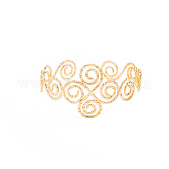 Brazaletes de hierro con nudo espiral para la parte superior del brazo para mujer&nbsp;WG4ED01-01
