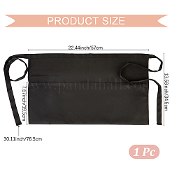 Фартуки для официантов из полиэстера с 3 карманом&nbsp;AJEW-WH20064-38