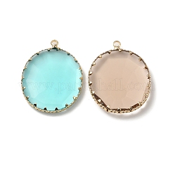 Латунь со стеклянными подвесками k9 KK-C024-49KCG