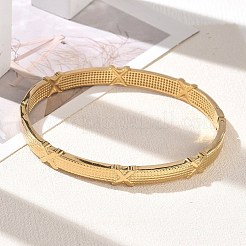 Bracciali rigidi con cerniera in acciaio inossidabile 304&nbsp;SA-CBAB92B-19G