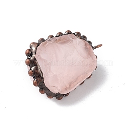Природного розового кварца подвески&nbsp;G-F739-10R-05