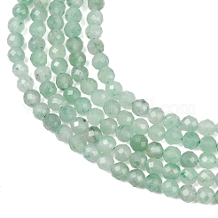 Природные африканские нефритовые бусы пряди&nbsp;G-B175-D18-4mm