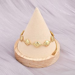 Браслеты-цепочки из нержавеющей стали 304 для женщин&nbsp;BJEW-D359-11G