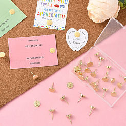 30 шт. канцелярские кнопки из цинкового сплава&nbsp;FIND-WH20033-036G