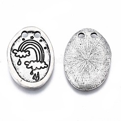 Соединители из сплава в тибетском стиле&nbsp;PALLOY-Q441-062-RS