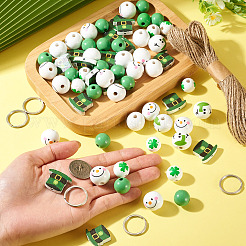 Juego de cuentas decorativas para árbol de festivales de diy&nbsp;DIY-TA0015-93
