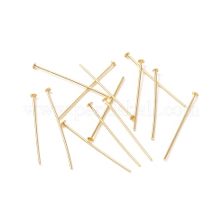 Латунные шпильки с плоской головкой&nbsp;KK-WH0058-03B-G01