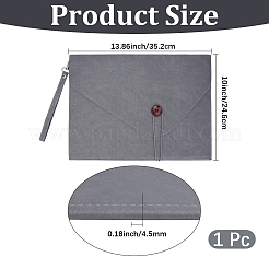 Pochettes rectangulaires en cuir PU&nbsp;AJEW-WH20070-208A