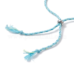 5 шт. браслеты-слайдеры из фарфоровых бусин ручной работы в виде рыбок для женщин&nbsp;BJEW-JB13174