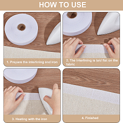 Подкладка на талии брюк из полиэстера&nbsp;DIY-WH20028-05B