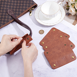 4 housse de protection pour poignée de bagage en cuir PU&nbsp;DIY-BBC0002-94B