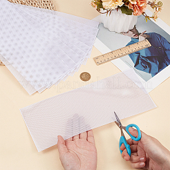 Feuilles de maille de PVC&nbsp;DIY-WH0632-28C-01