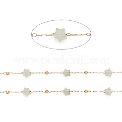Placcatura ionica (ip) catene satellitari in acciaio inossidabile 304&nbsp;CHS-G019-01G-02