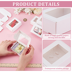 Картон подарочные коробки&nbsp;CON-WH0085-102A