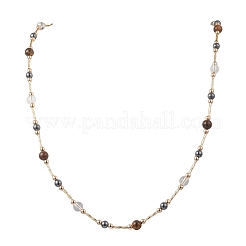 Круглые бусины из синтетического немагнитного гематита&nbsp;NJEW-JN05726