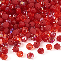 200шт 4 цвета стеклянные бусины&nbsp;EGLA-TA0013-42A