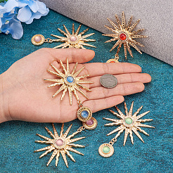 5 шт. двухцветный сплав со смолой&nbsp;FIND-TA0004-16