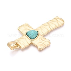 Pendenti grandi in resina pavé di lega&nbsp;X-PALLOY-N179-72MG