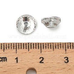 Прозрачные стеклянные граненые бусины&nbsp;GLAA-P075-01E-01