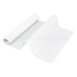 Silikon-Backmattenrolle, Zugeschnittene Silikonmatte, rutschfeste Backmatten, weiß, 303x0.4 mm, 24.4 m / Rolle