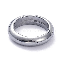 合成テラヘルツストーンフィンガー指輪  フラットラウンド  usサイズ8（18.1mm）  6.5mm