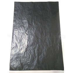 Papel grafito flexible, material térmico puro de papel de grafito, documentos de rastreo, negro, 33.02x22.86x1.7 cm, 25sheets / bolsa