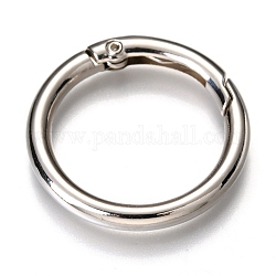 Пружинные кольца из цинкового сплава, уплотнительные кольца, платина, 33x4 мм, внутренний диаметр: 26 мм