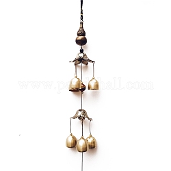 Carillons éoliens en alliage, décorations pendantes, avec des breloques de cloche, légumes, 560mm