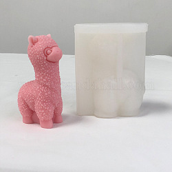 Stampi in silicone per candele in alpaca, per la realizzazione di candele profumate, alpaca, 7.5x5x10cm
