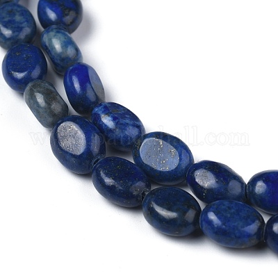 Natürliche Lapislazuli Perlenstränge&nbsp;G-Z006-A26-1