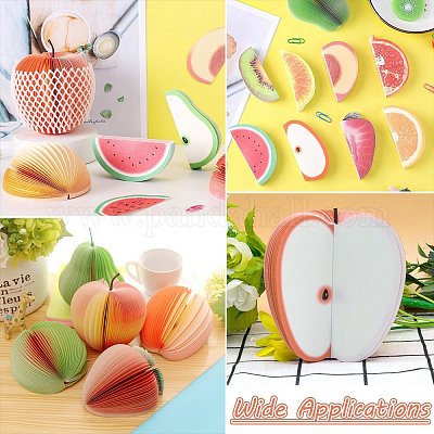 9 pieza de papel de notas con temática de frutas de 9 estilos&nbsp;ST-CJ0044-001-1