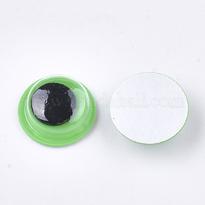 Wholesale 5000 Pcs 10mm Black Wiggle Googly Eyes with Self