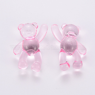 Прозрачные акриловые бусины&nbsp;MACR-S373-01B-903-1