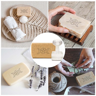 Clear Acrylic Soap Stamps 