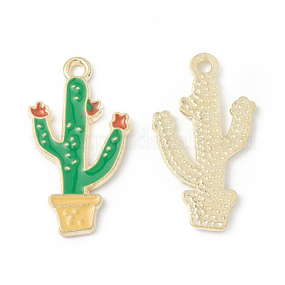 Pendentifs d'émail en alliage&nbsp;ENAM-G212-08G-02-1