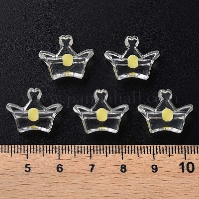 Perles en acrylique transparente&nbsp;MACR-S373-105-B05-1