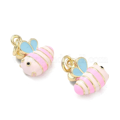 Латунь эмаль подвески&nbsp;KK-F933-13G-1