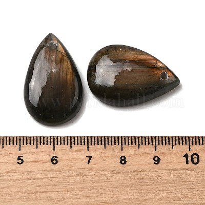 Природные подвески лабрадорита&nbsp;G-F760-01B-06-01A-1