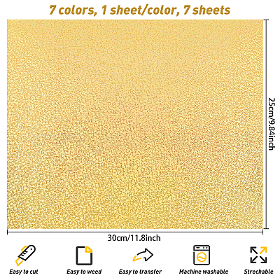 Shop BENECREAT Yellow Heat Transfer Vinyl Roll for Jewelry Making -  PandaHall Selected