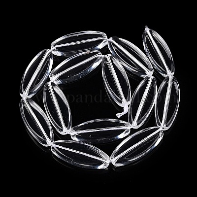 Прозрачные стеклянные бусины&nbsp;GLAA-N001-47-1