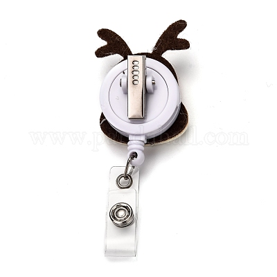 Wholesale Christmas Reindeer/Stag/Deer Felt & ABS Plastic Badge