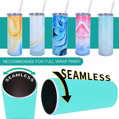 20 ounce Silicone Tumbler Sleeve Wrap for Sublimation