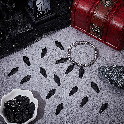 40шт хэллоуин тема сплава эмаль подвески&nbsp;ENAM-ME0001-42-1