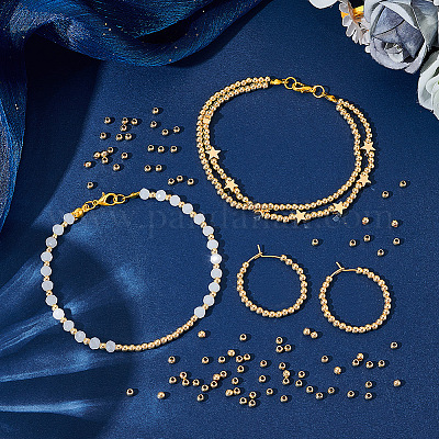 Латунные бусины&nbsp;KK-PH0002-20B-WH-1