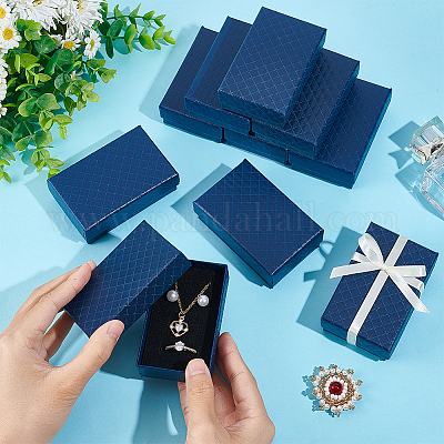 Confezione regalo in cartone rettangolare&nbsp;CON-WH0087-97-1