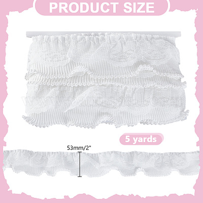 5 Yards Polyester-Läusebesatz&nbsp;OCOR-HY0001-40-1