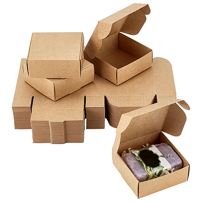 Boîte en papier kraft&nbsp;CON-WH0036-03-1
