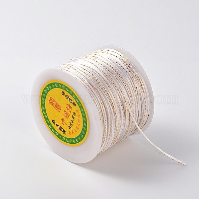 Cordoncini intrecciati rotondi in poliestere&nbsp;OCOR-F002-800-1